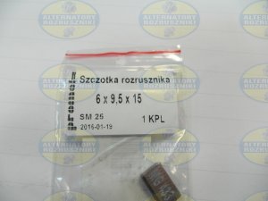 SM25 | PROMOT | Szczotka Promot  SM25 6X9.5X15 [KOMPLET] SM25 6X9.5X15
